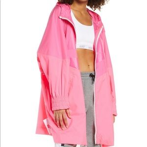 Pink Nike Sportswear oversized windbreaker jacket